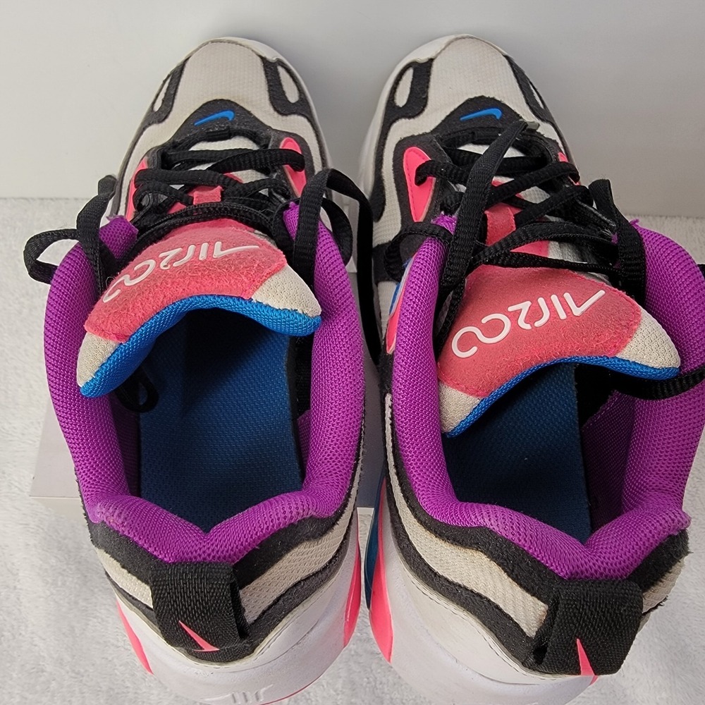 Nike Air Max 200 White Hyper Pink Black AT5630-100 - Youth SIZE 4Y - Picture 10 of 17